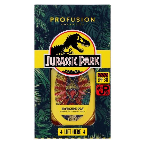 Profusion Cosmetics x Jurassic Park Dilophos Mineral SPF 30 Setting Spray - Picture 3 of 7